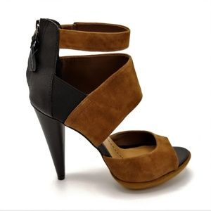 DV by Dolce Vita Sayde High Heel Sandals Brown 6.5